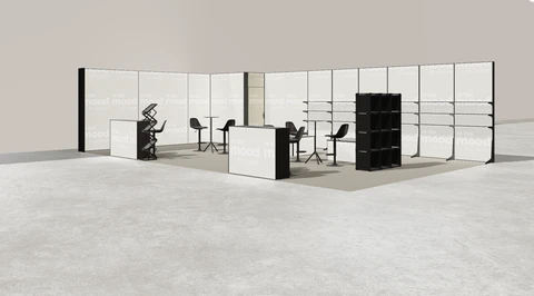 Stoisko w systemie M100 LED