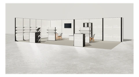 Stoisko w systemie M100 LED