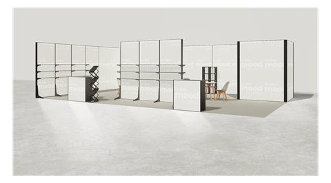 Stoisko w systemie M100 LED