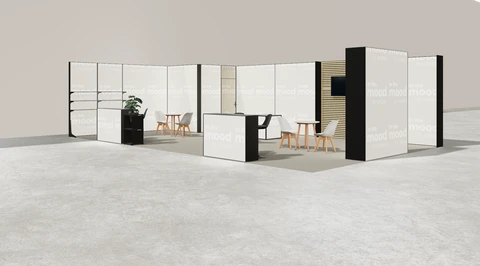 Stoisko w systemie M100 LED