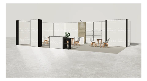 Stoisko w systemie M100 LED