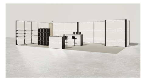 Stoisko w systemie M100 LED