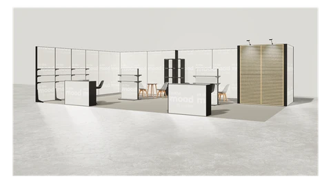 Stoisko w systemie M100 LED
