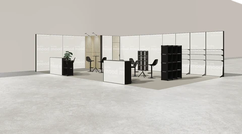 Stoisko w systemie M100 LED