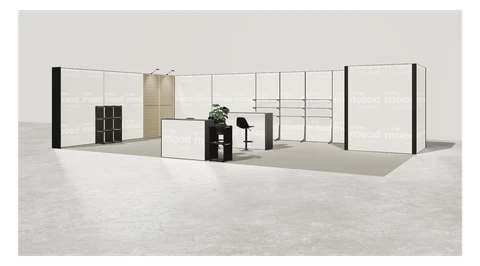 Stoisko w systemie M100 LED