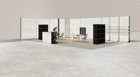 Stoisko w systemie M100 LED