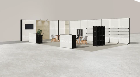 Stoisko w systemie M100 LED