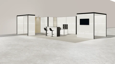 Stoisko w systemie M100 LED