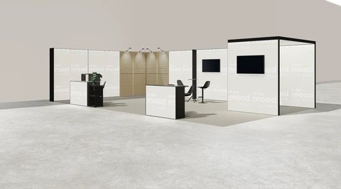 Stoisko w systemie M100 LED