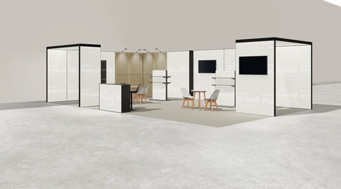 Stoisko w systemie M100 LED