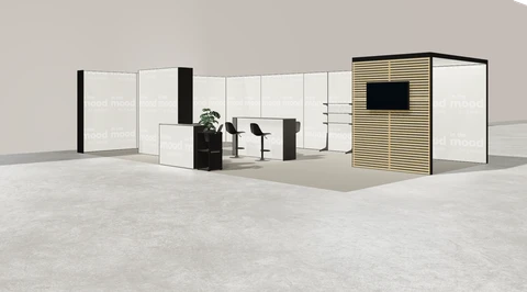 Stoisko w systemie M100 LED