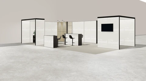 Stoisko w systemie M100 LED