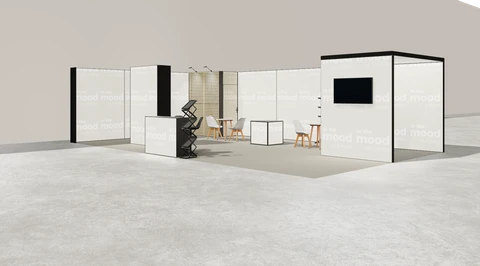 Stoisko w systemie M100 LED