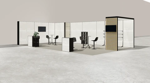 Stoisko w systemie M100 LED