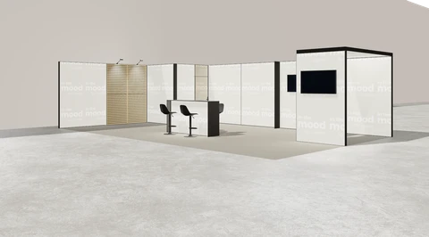 Stoisko w systemie M100 LED