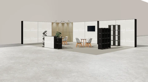Stoisko w systemie M100 LED