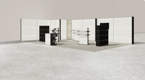 Stoisko w systemie M100 LED