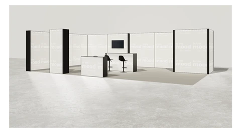 Stoisko w systemie M100 LED