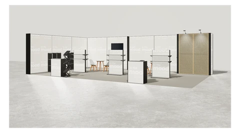 Stoisko w systemie M100 LED