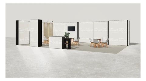 Stoisko w systemie M100 LED