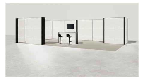 Stoisko w systemie M100 LED