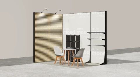 Stoisko w systemie M100 LED