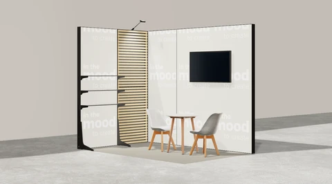 Stoisko w systemie M100 LED