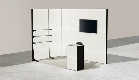 Stoisko w systemie M100 LED