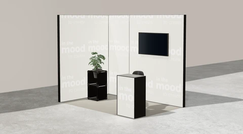 Stoisko w systemie M100 LED