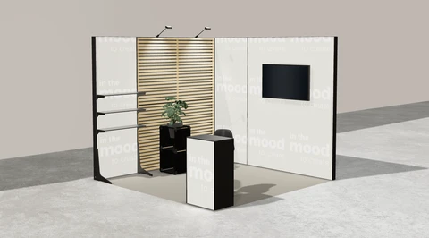 Stoisko w systemie M100 LED