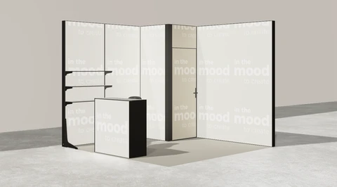 Stoisko w systemie M100 LED