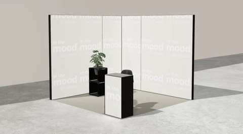 Stoisko w systemie M100 LED
