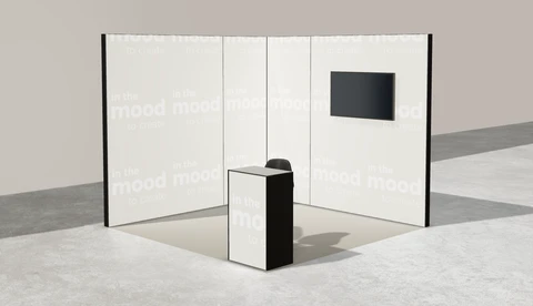 Stoisko w systemie M100 LED