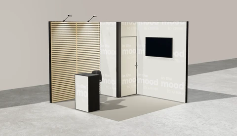 Stoisko w systemie M100 LED