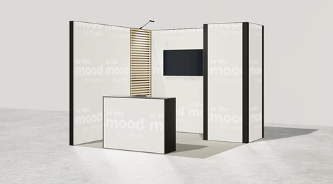 Stoisko w systemie M100 LED