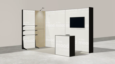 Stoisko w systemie M100 LED
