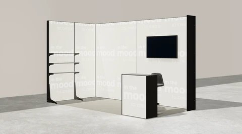Stoisko w systemie M100 LED