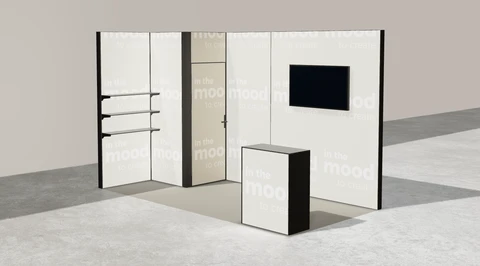 Stoisko w systemie M100 LED