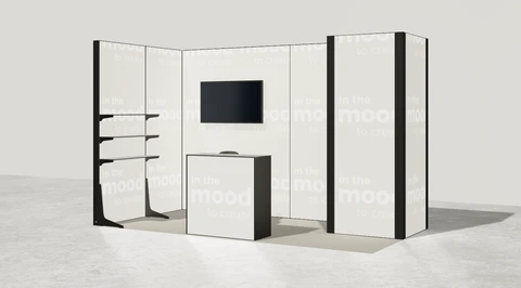 Stoisko w systemie M100 LED