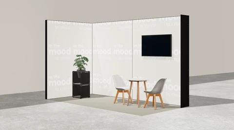 Stoisko w systemie M100 LED