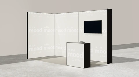 Stoisko w systemie M100 LED