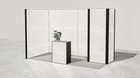 Stoisko w systemie M100 LED
