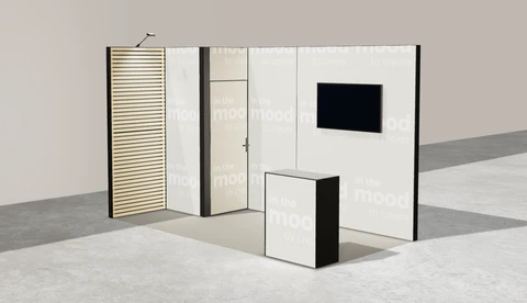 Stoisko w systemie M100 LED
