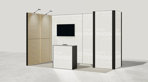 Stoisko w systemie M100 LED