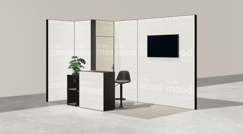 Stoisko w systemie M100 LED