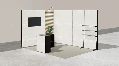 Stoisko w systemie M100 LED