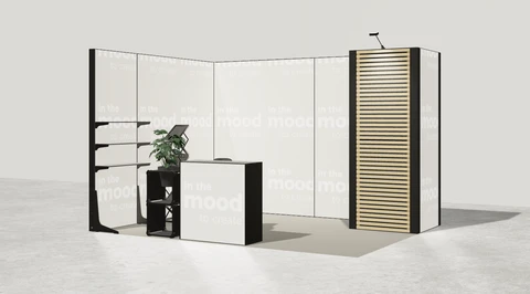 Stoisko w systemie M100 LED