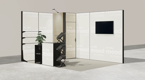 Stoisko w systemie M100 LED