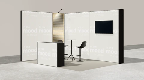 Stoisko w systemie M100 LED