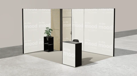 Stoisko w systemie M100 LED